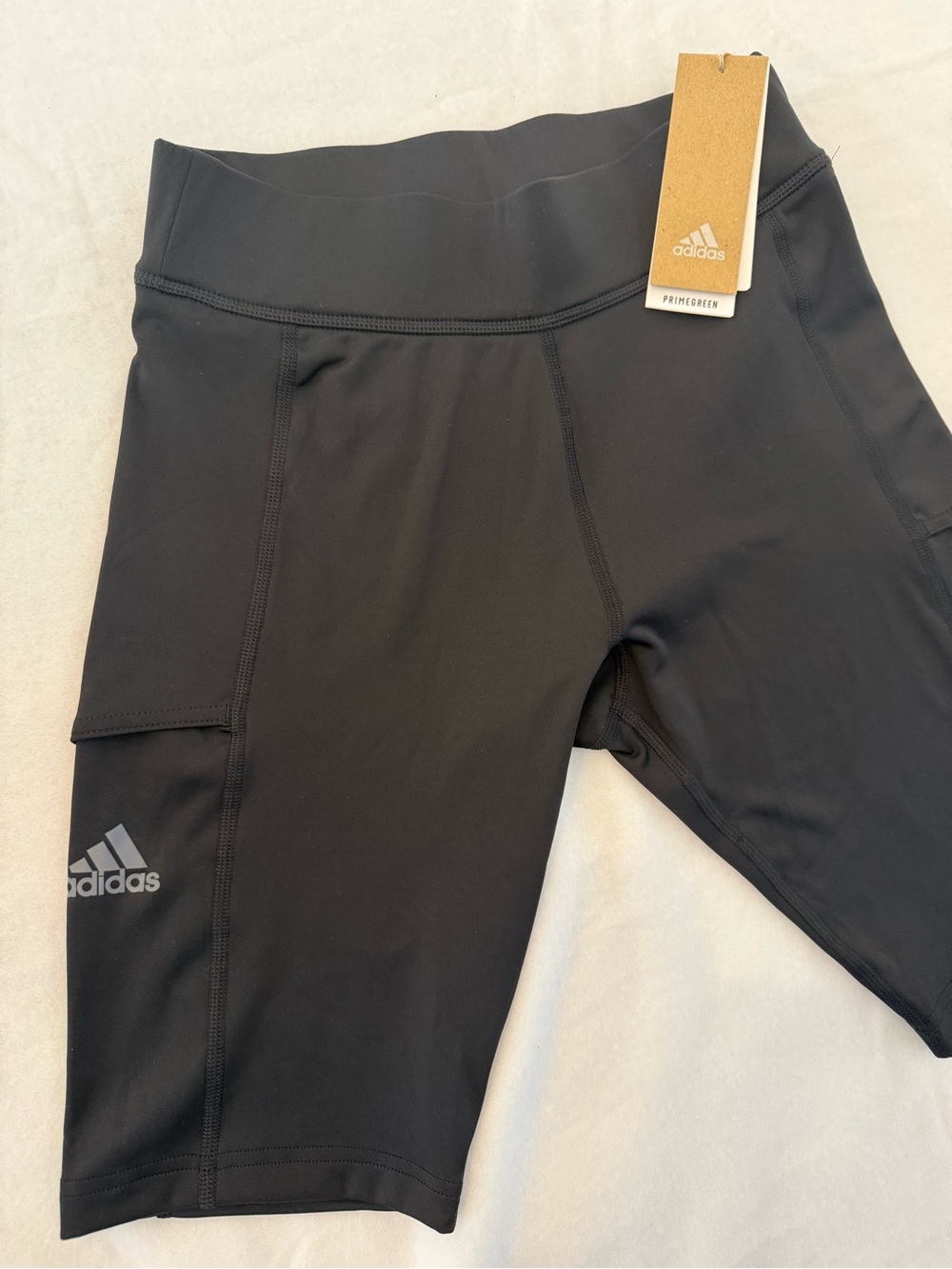 adidas Black Women's Athletic Tennis Shorts with Side Pocket